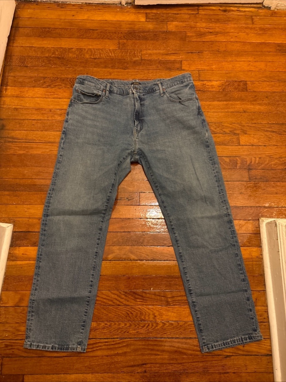 Classic Men's polo Ralph Blue Denim Jeans Regular Fit size 42/32